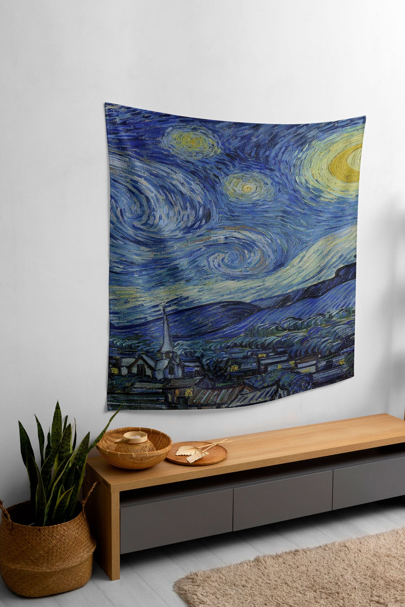 Starry Night art typistry
