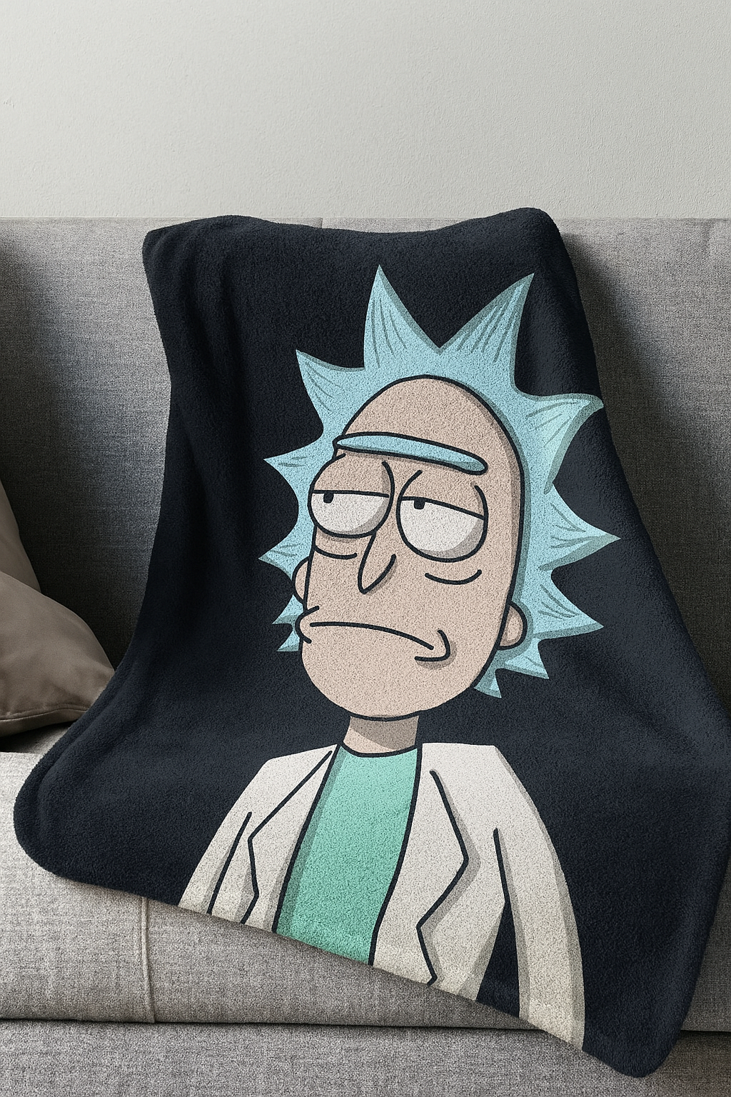 Ric Cartoon Premium Throw Blanket