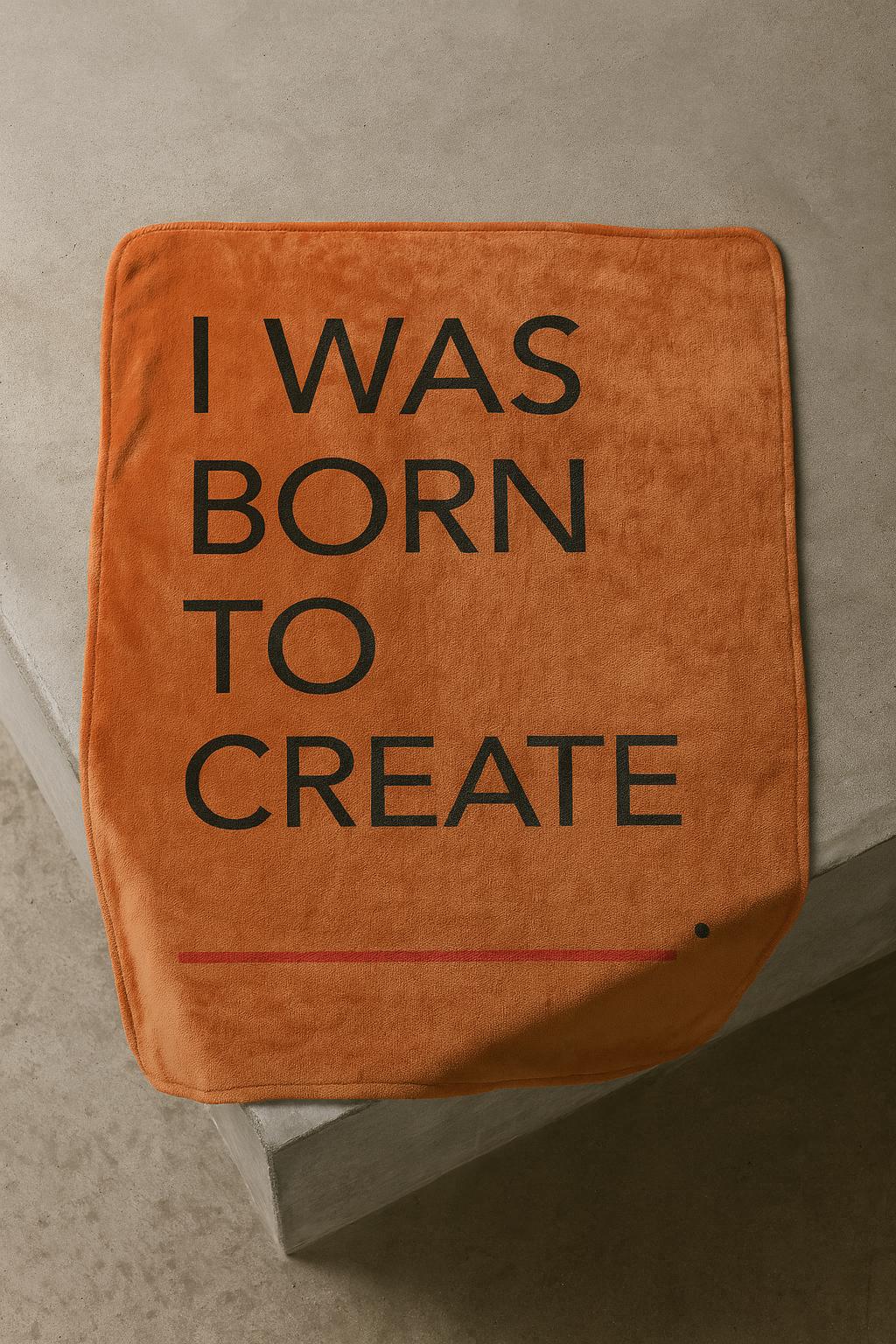 Born qoutes englisgh Premium Throw Blanket