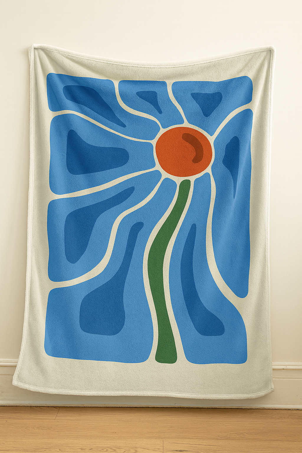 Bloom Luxe Flower Premium Throw Blanket