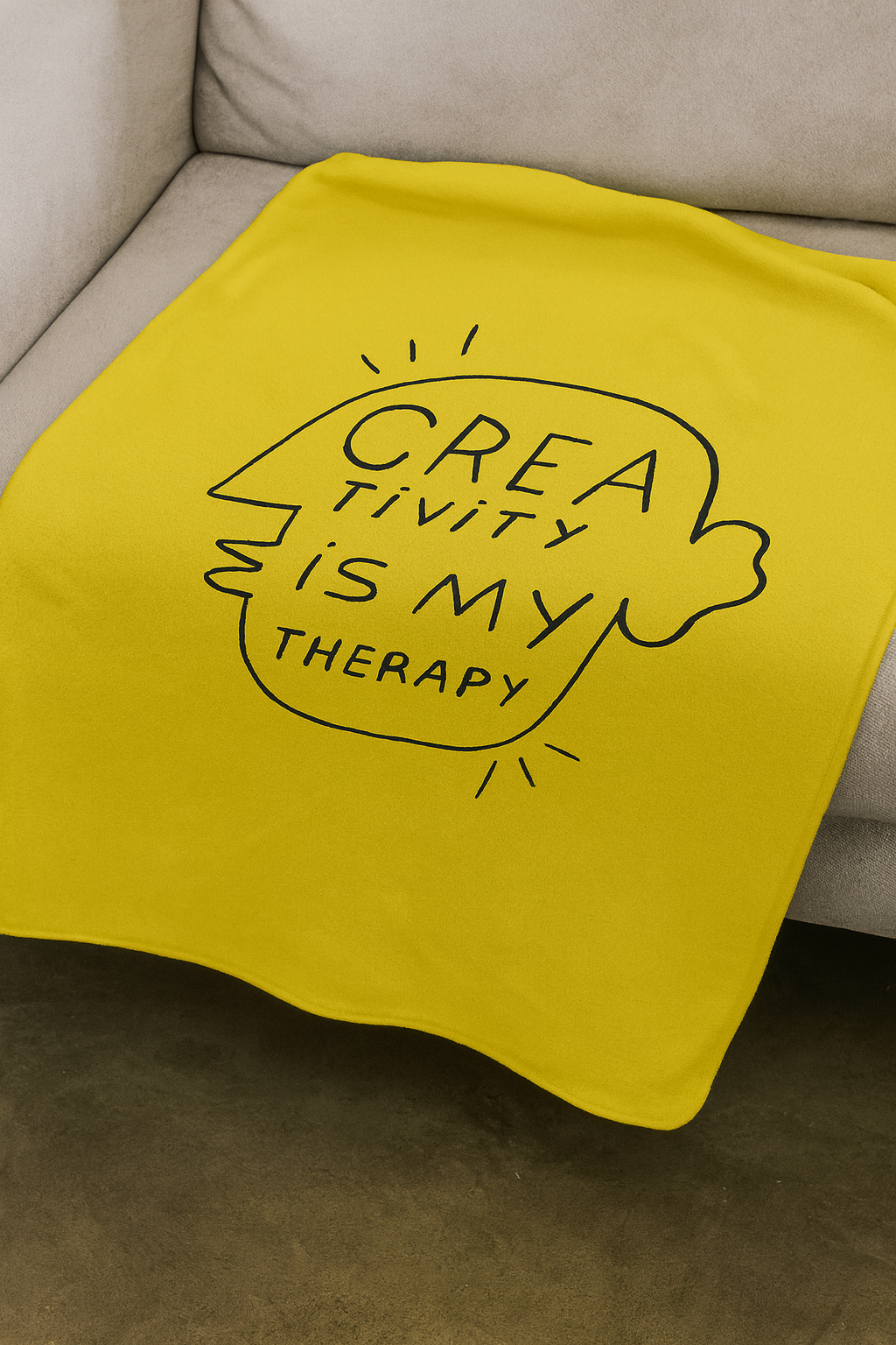 Crea qoutes englisgh Premium Throw Blanket