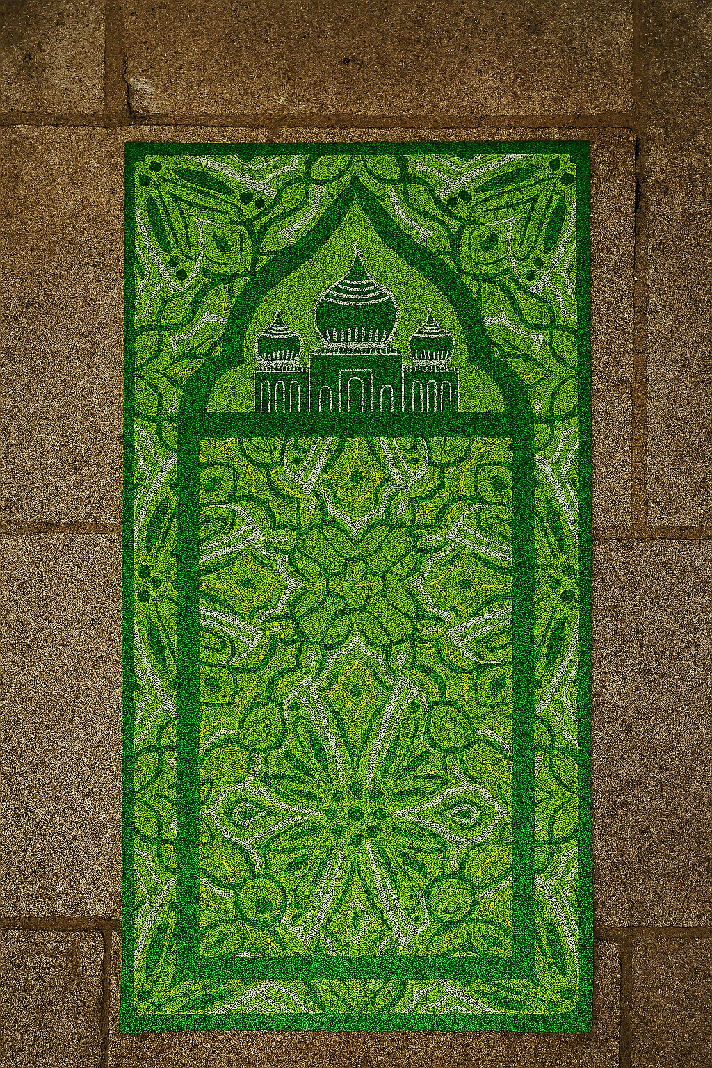 Al-Masjid Collection Premium Velvet Prayer Mat