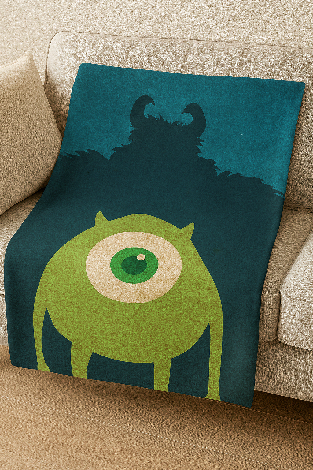 Monsters, Inc Cartoon Premium Throw Blanket