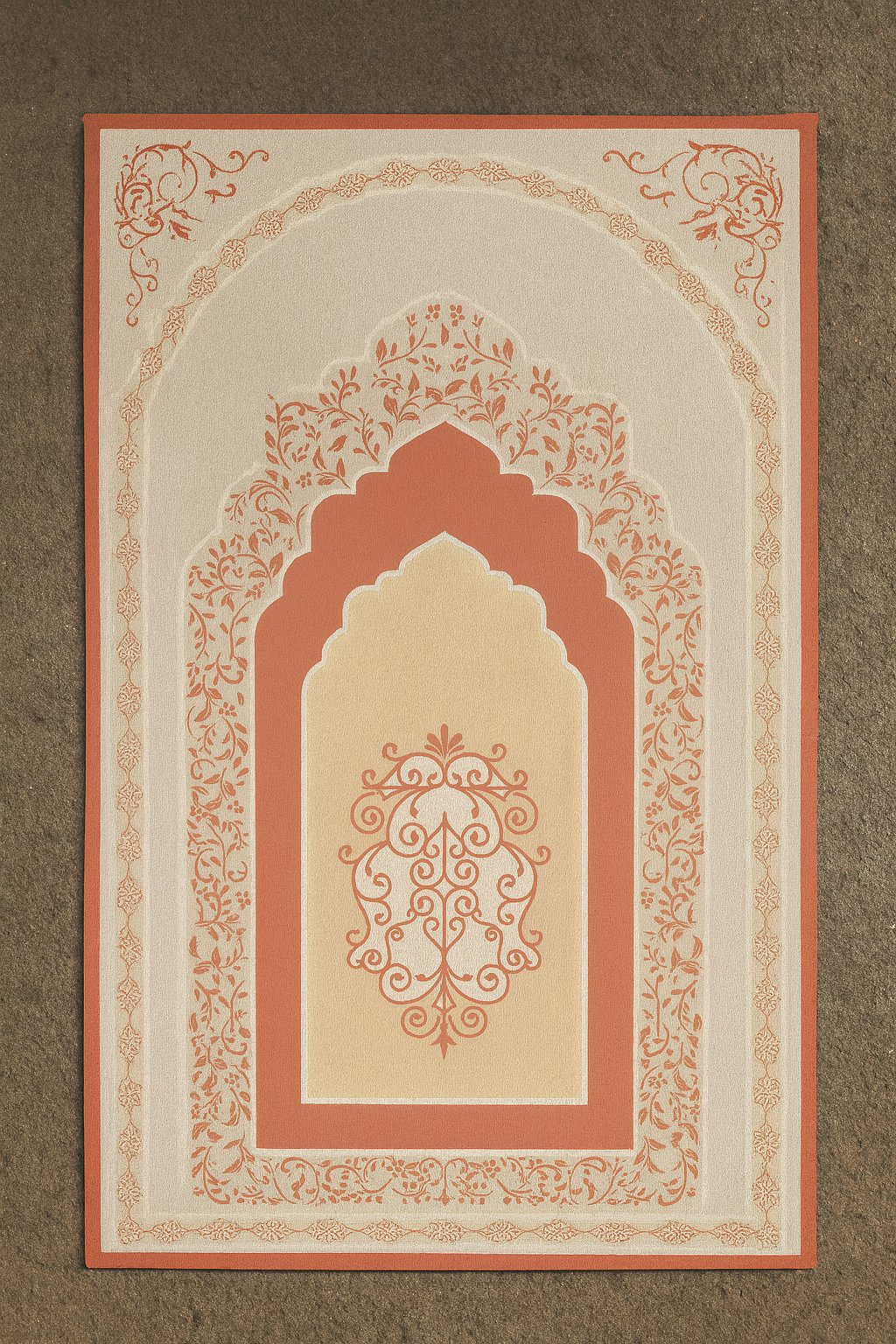 Divine Touch Premium Velvet Prayer Mat