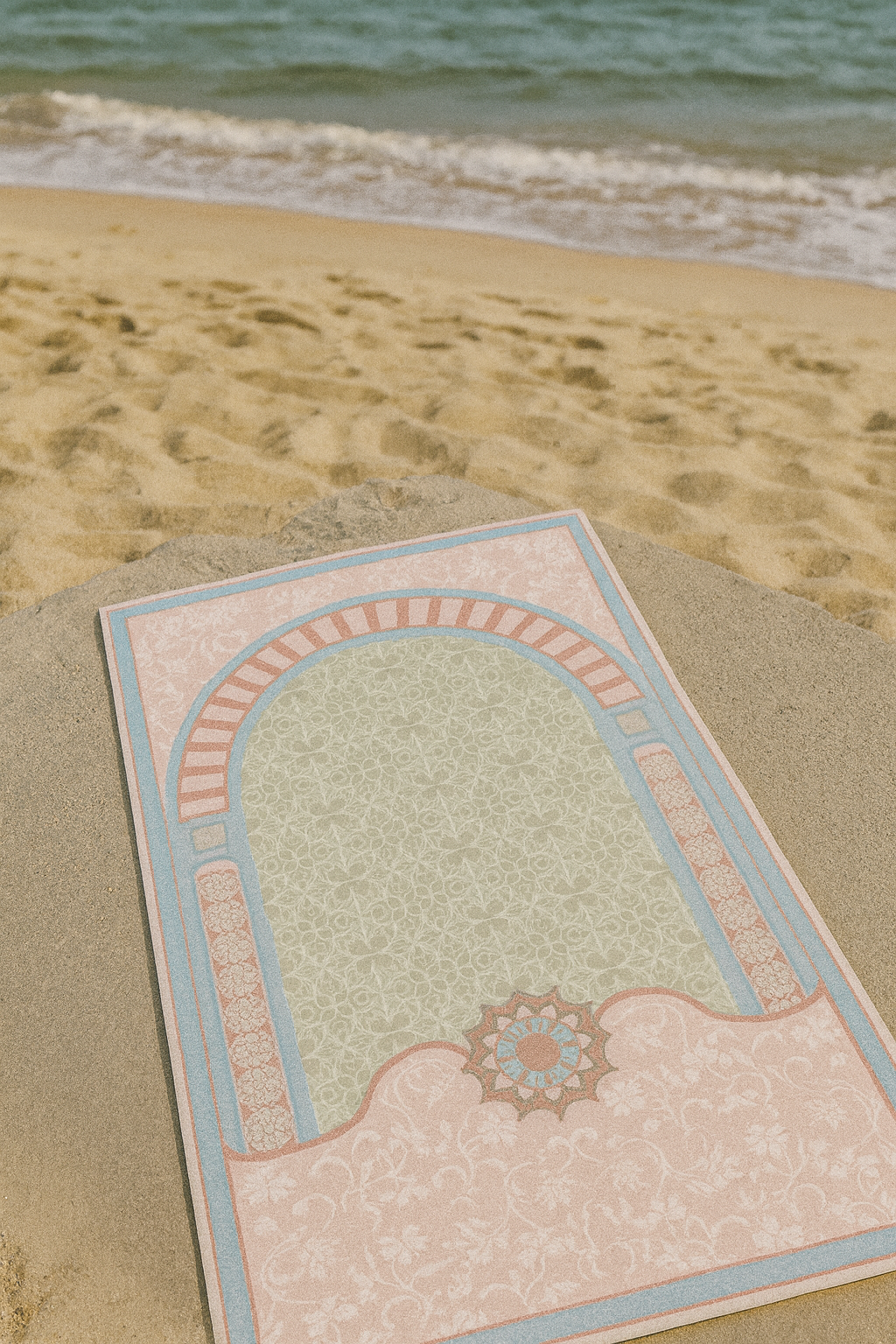 Serenity Underfoot Collection Premium Velvet Prayer Mat