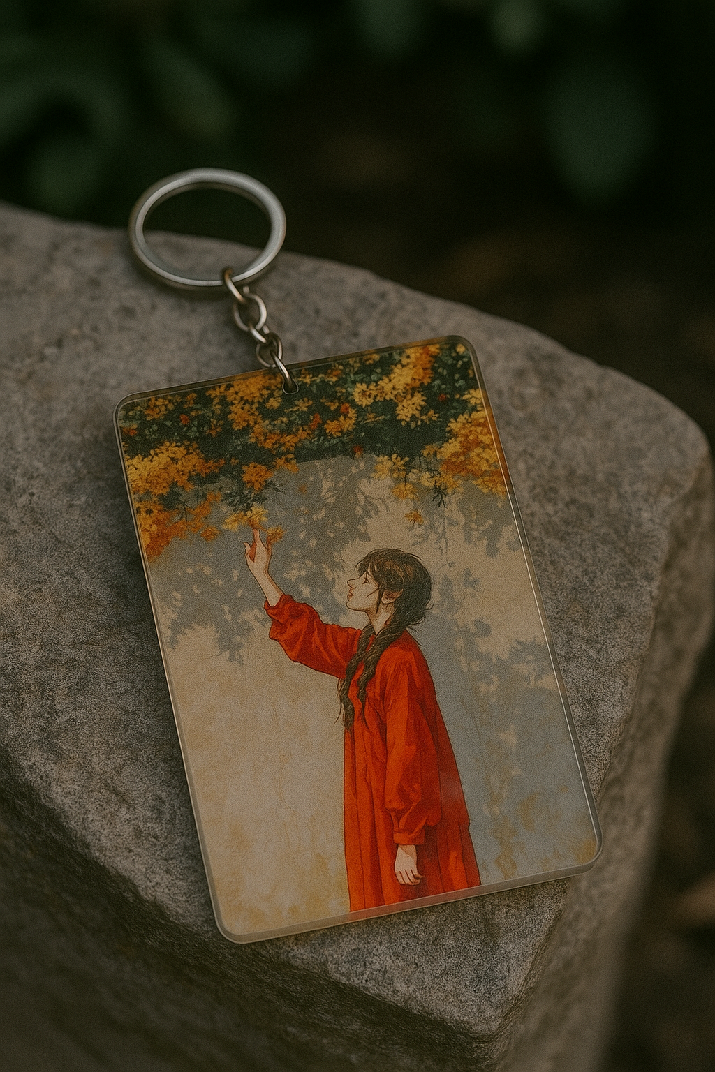 Red Girls Keychains