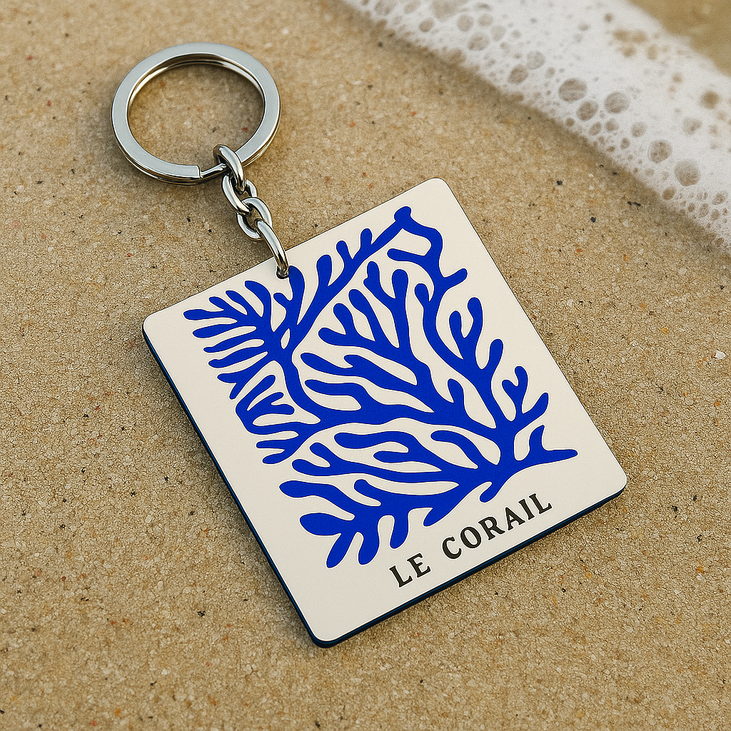Le Corall Flower Keychains