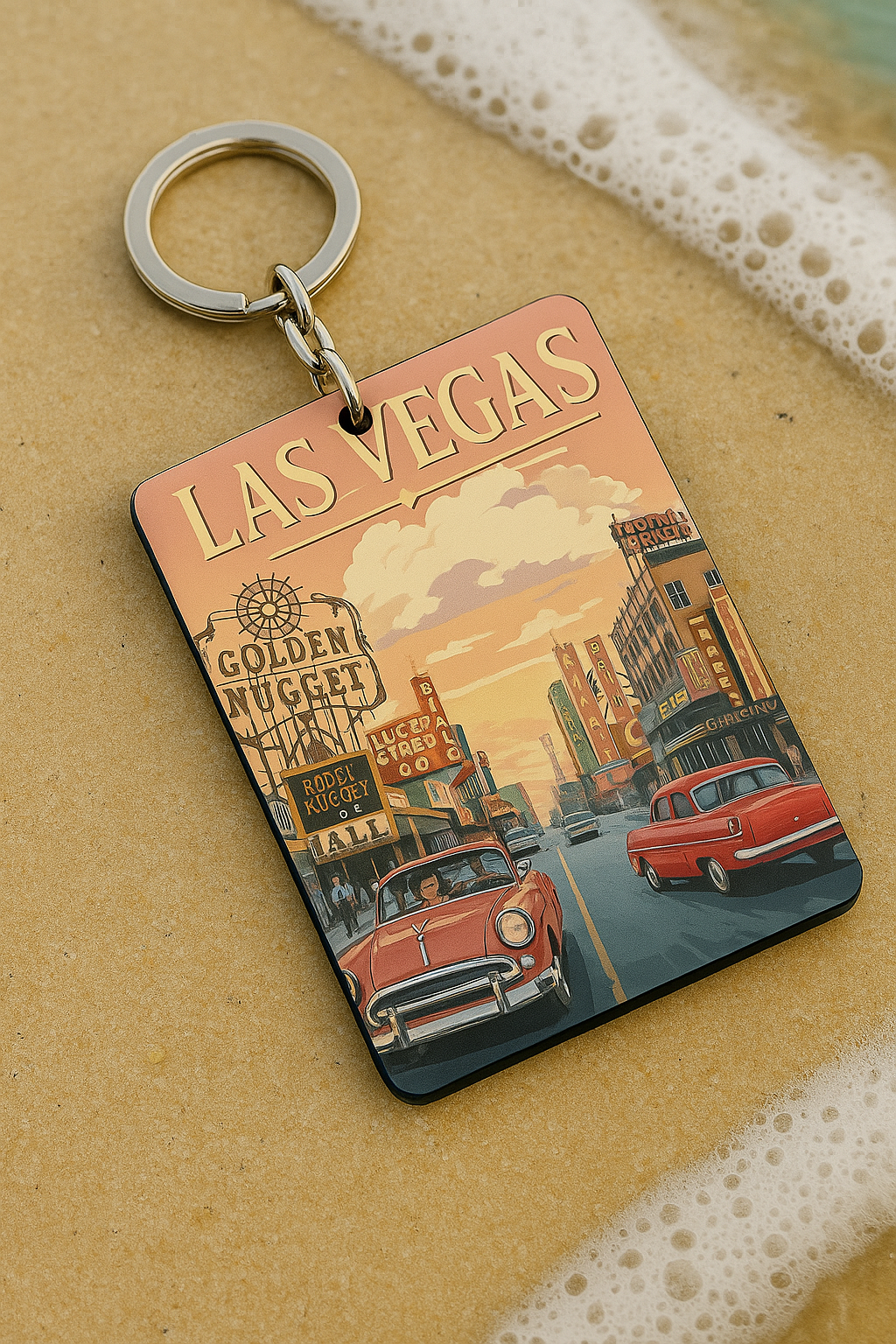 Los los angeles Travel Keychains