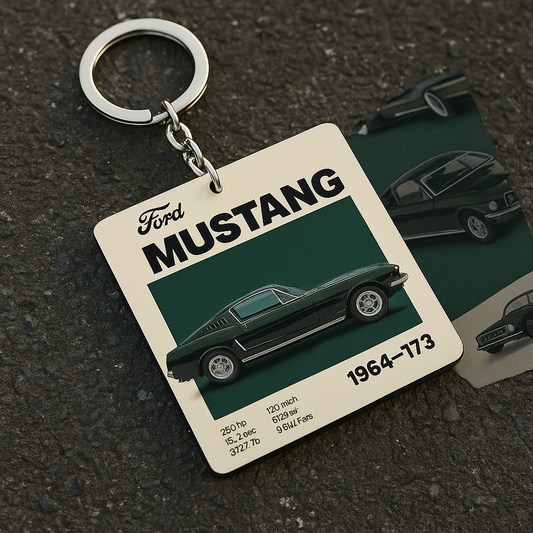 Mustang Cars Keychains
