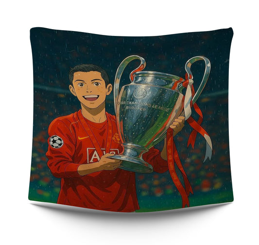 Cristiano Ronaldo Champions League football player typistry