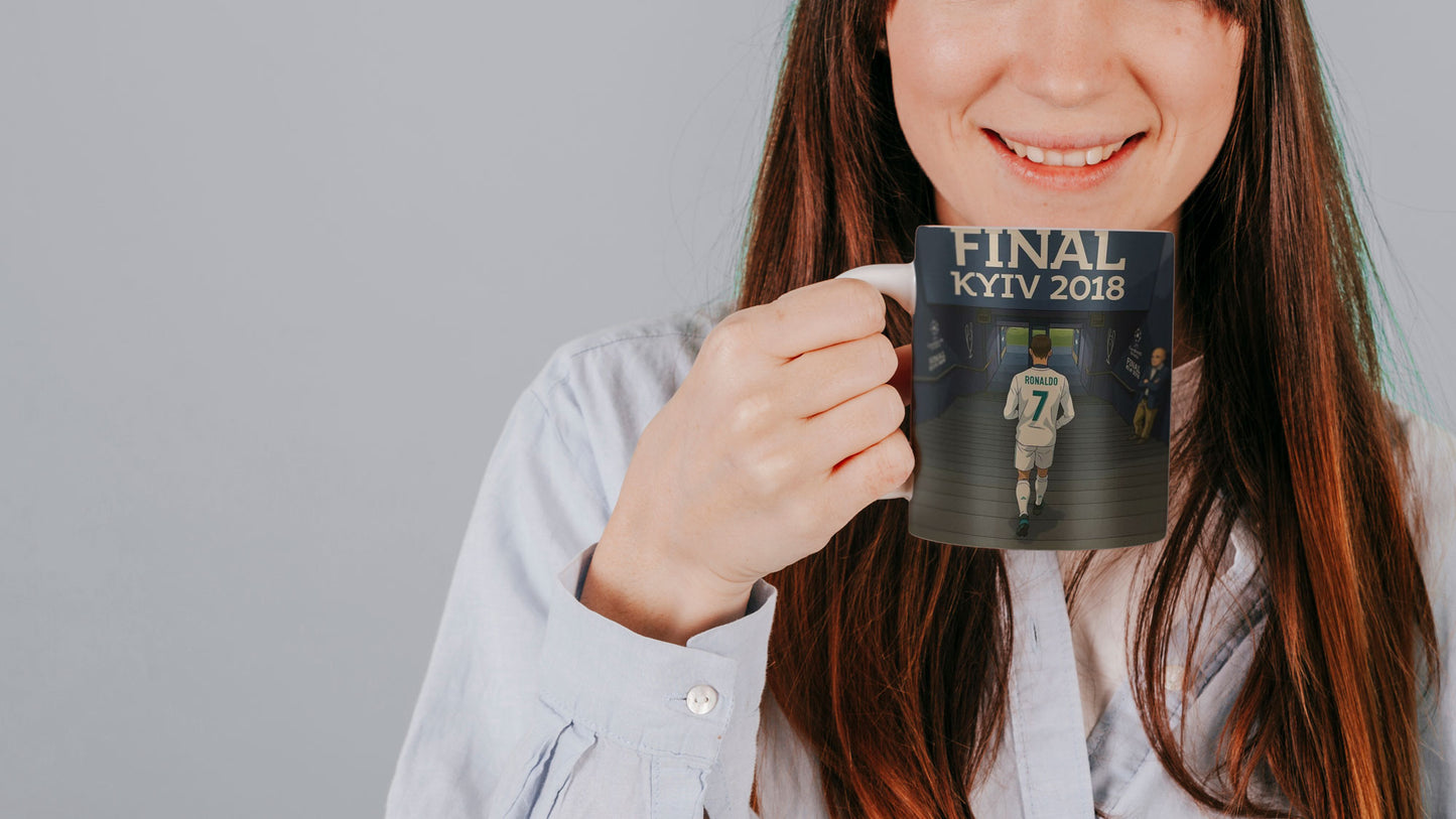 Ronaldo Final football player Mug