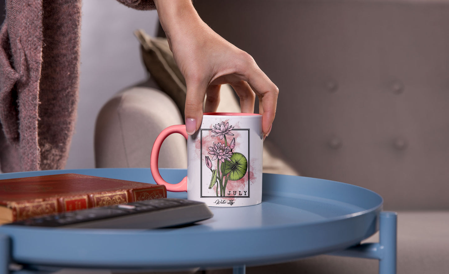 Flower Pink Flower Mug