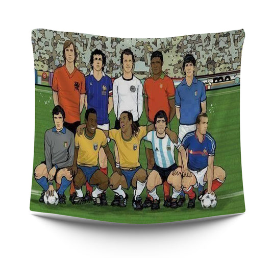 Legends football player typistry