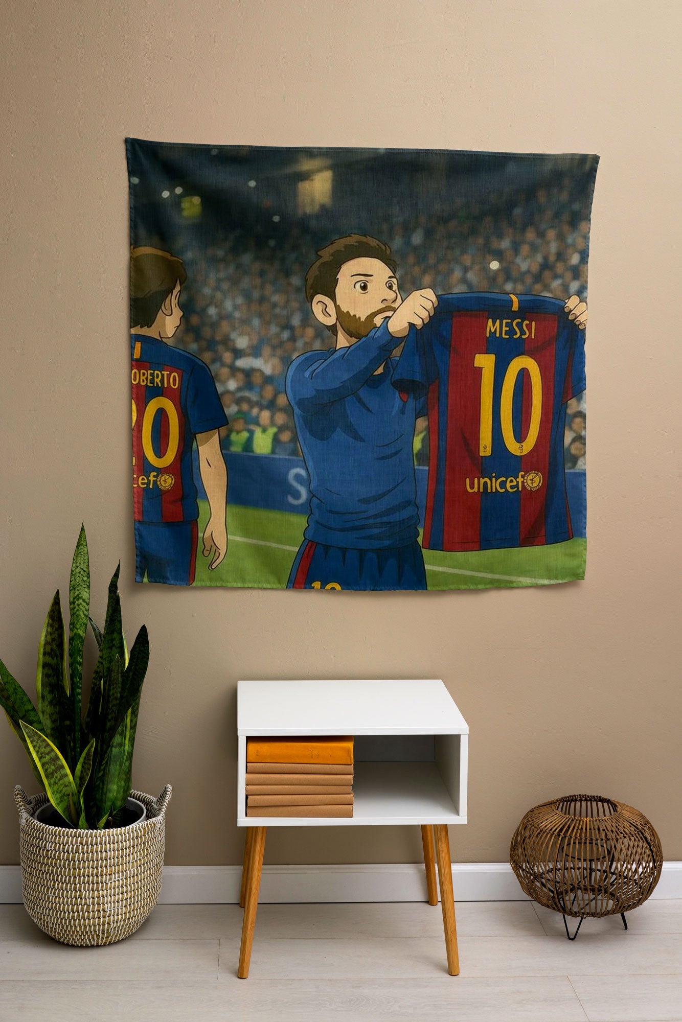 Messi T-Shit football player typistry