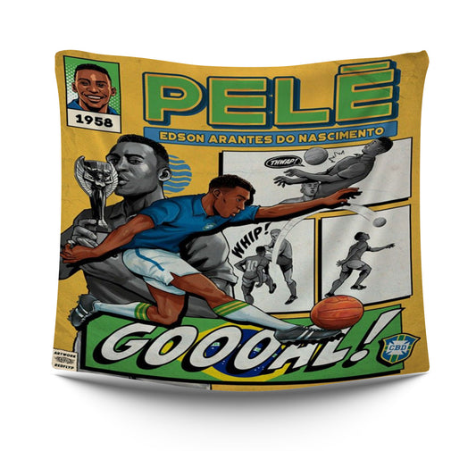 Pele football player typistry