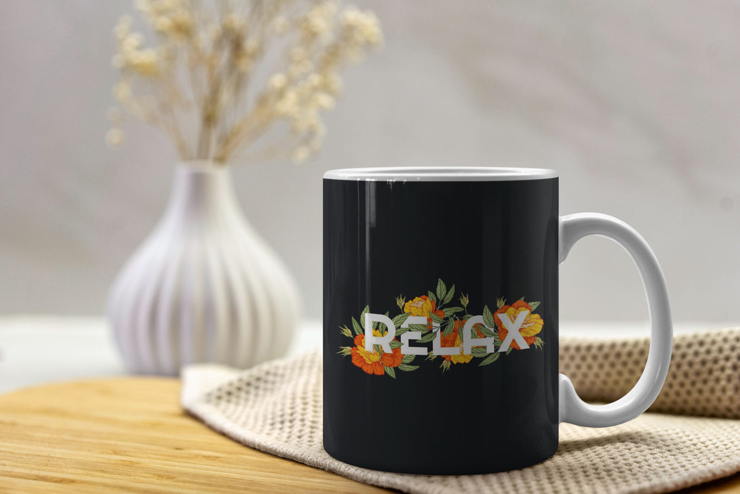 Relax Flower Mug