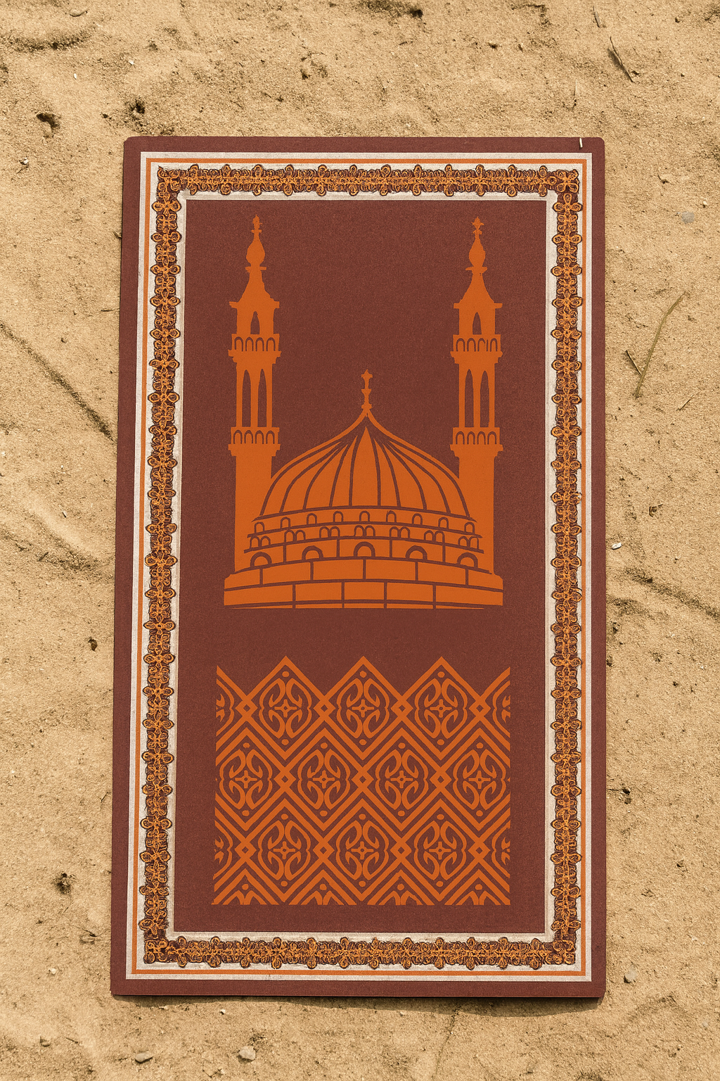 Serenity Luxe Mats Premium Velvet Prayer Mat