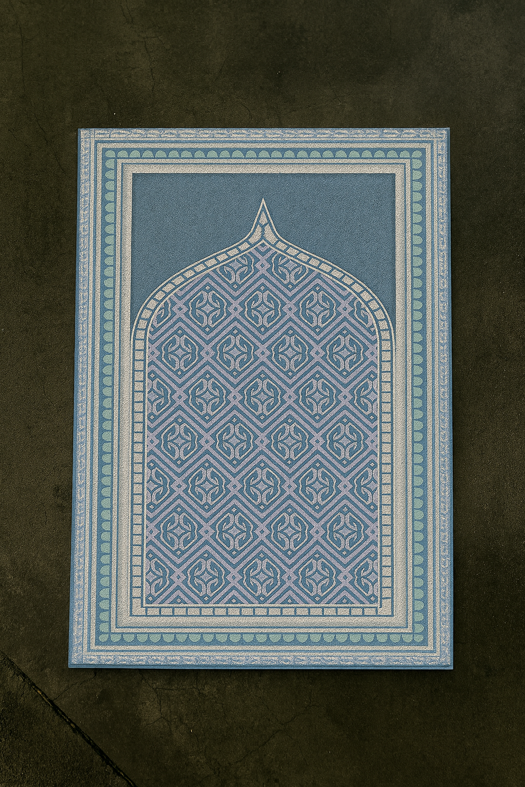 Noor Serenity Premium Velvet Prayer Mat