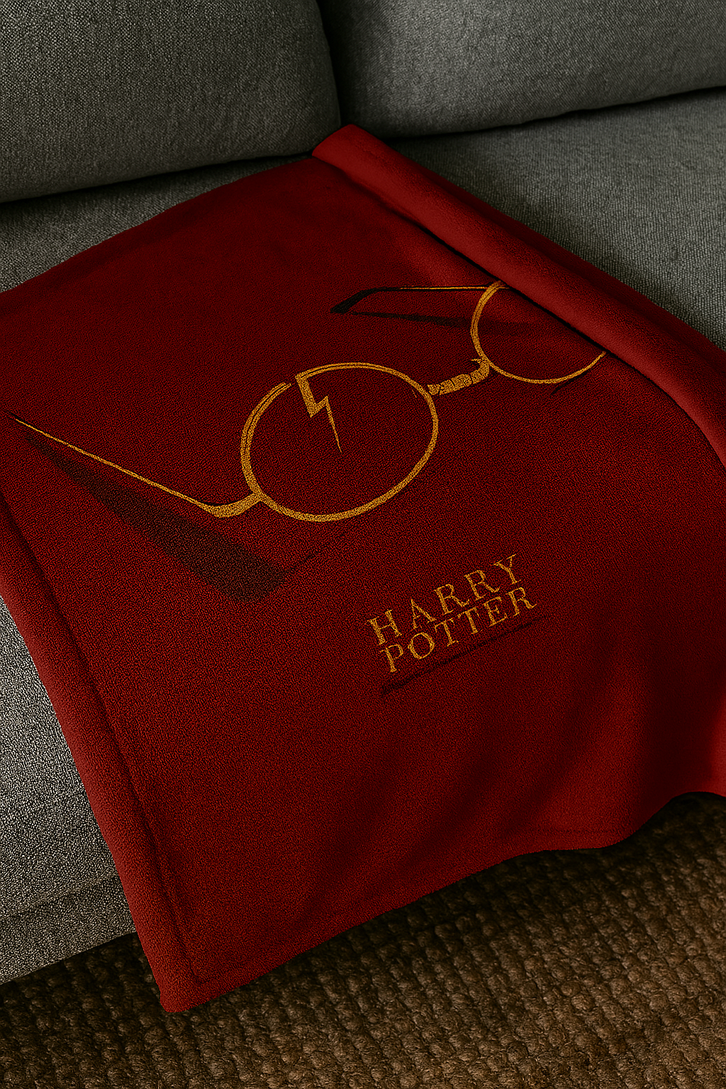 Harry Potter Cartoon Premium Throw Blanket