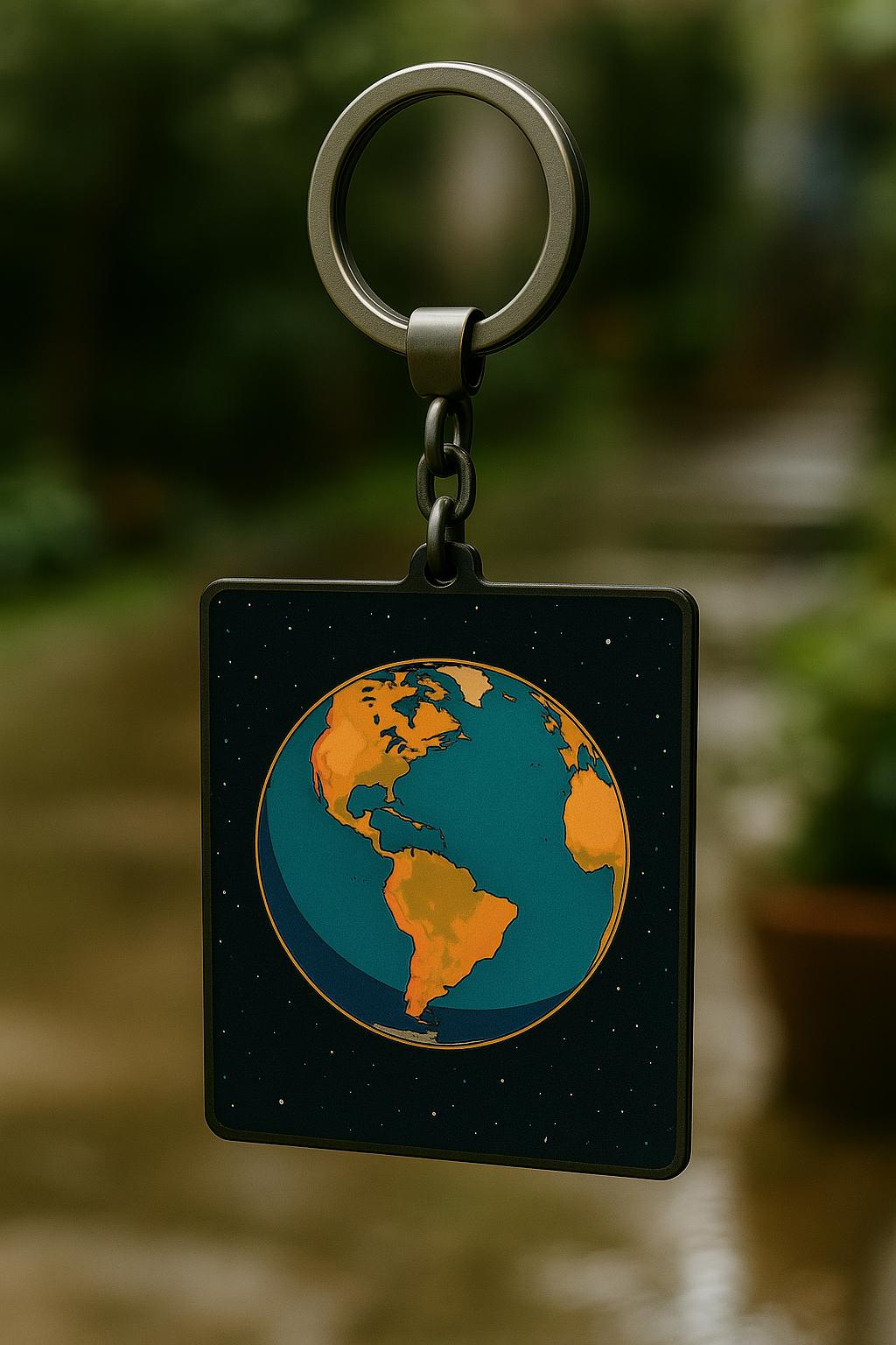 planet rondam Keychains