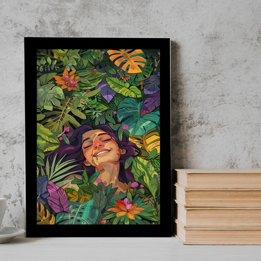 Girl Tree girl Frame