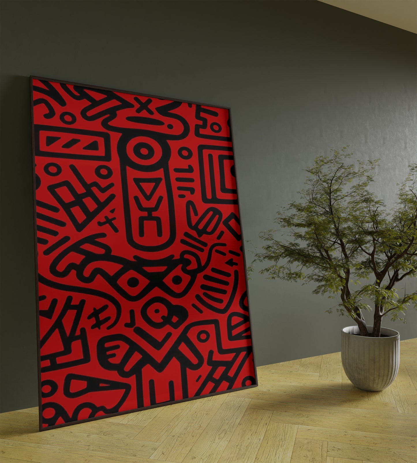 Art in Motion Pattern posters Frame