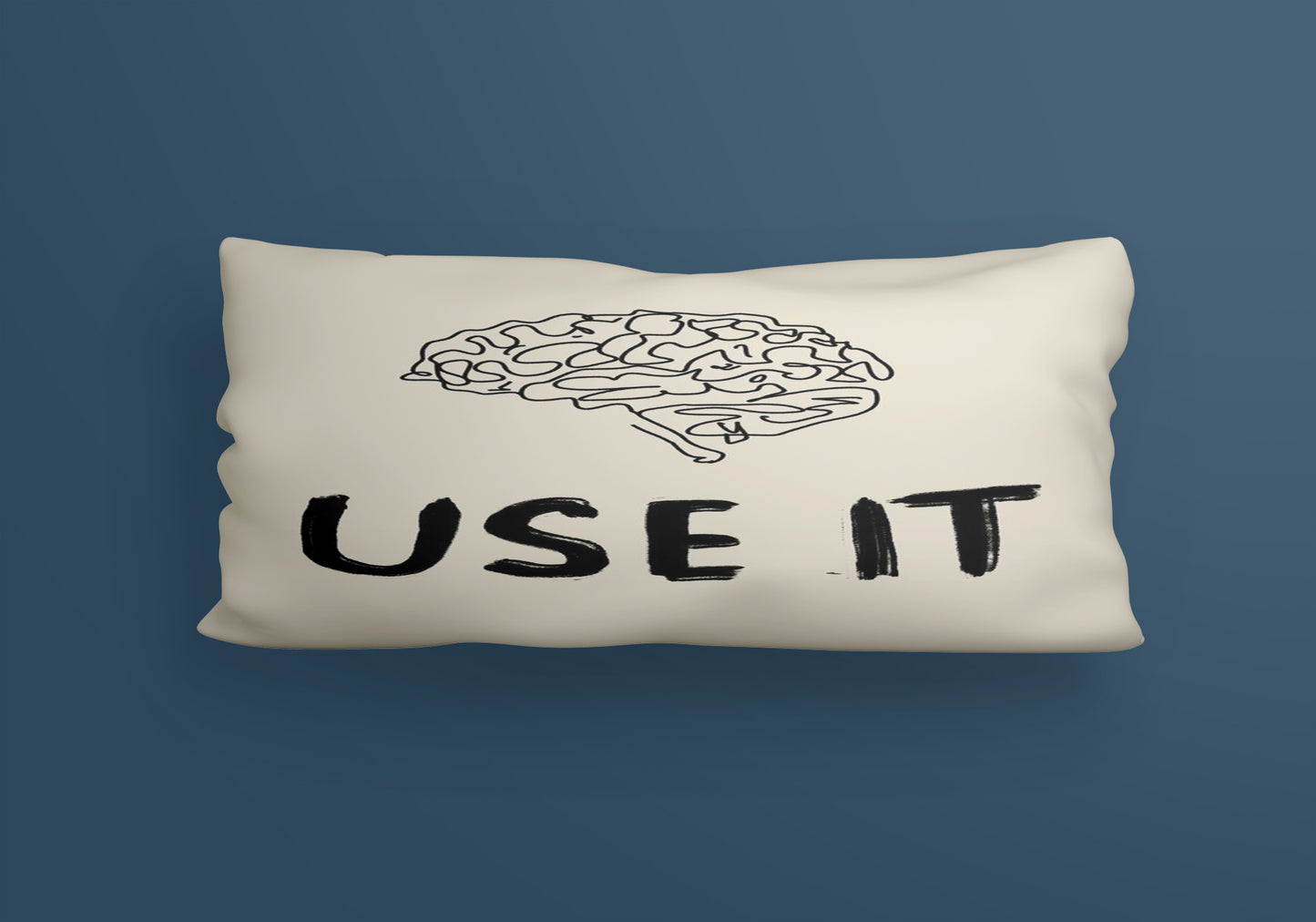 Use It qoutes englisgh Velvet Cushion