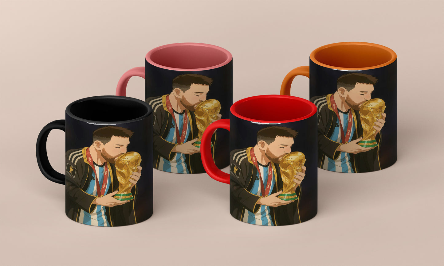 Messi world cup football player Mug