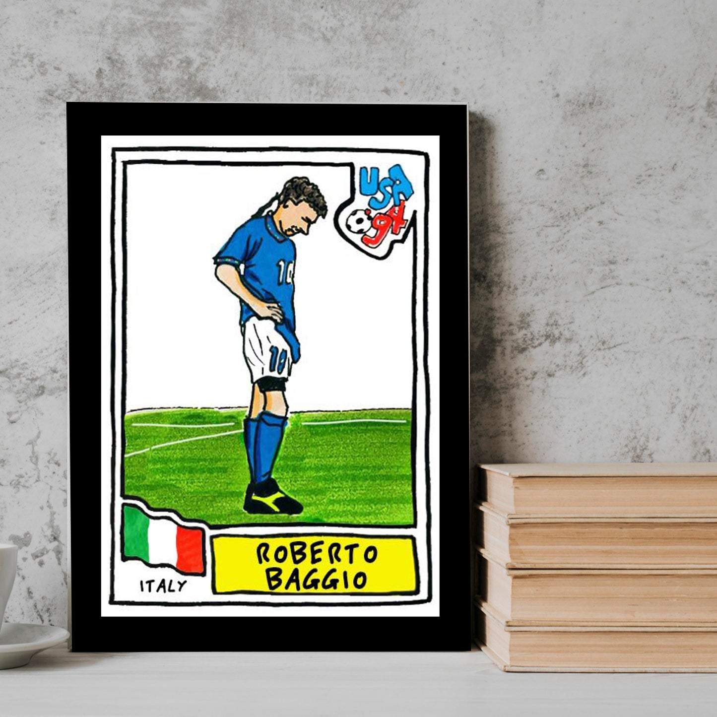 Roberto Baggio football player Frame