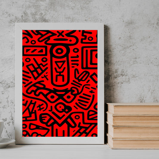 Art in Motion Pattern posters Frame