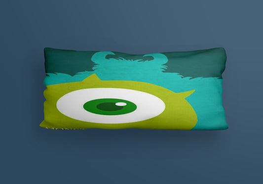 monsters incr Cartoon Velvet Cushion