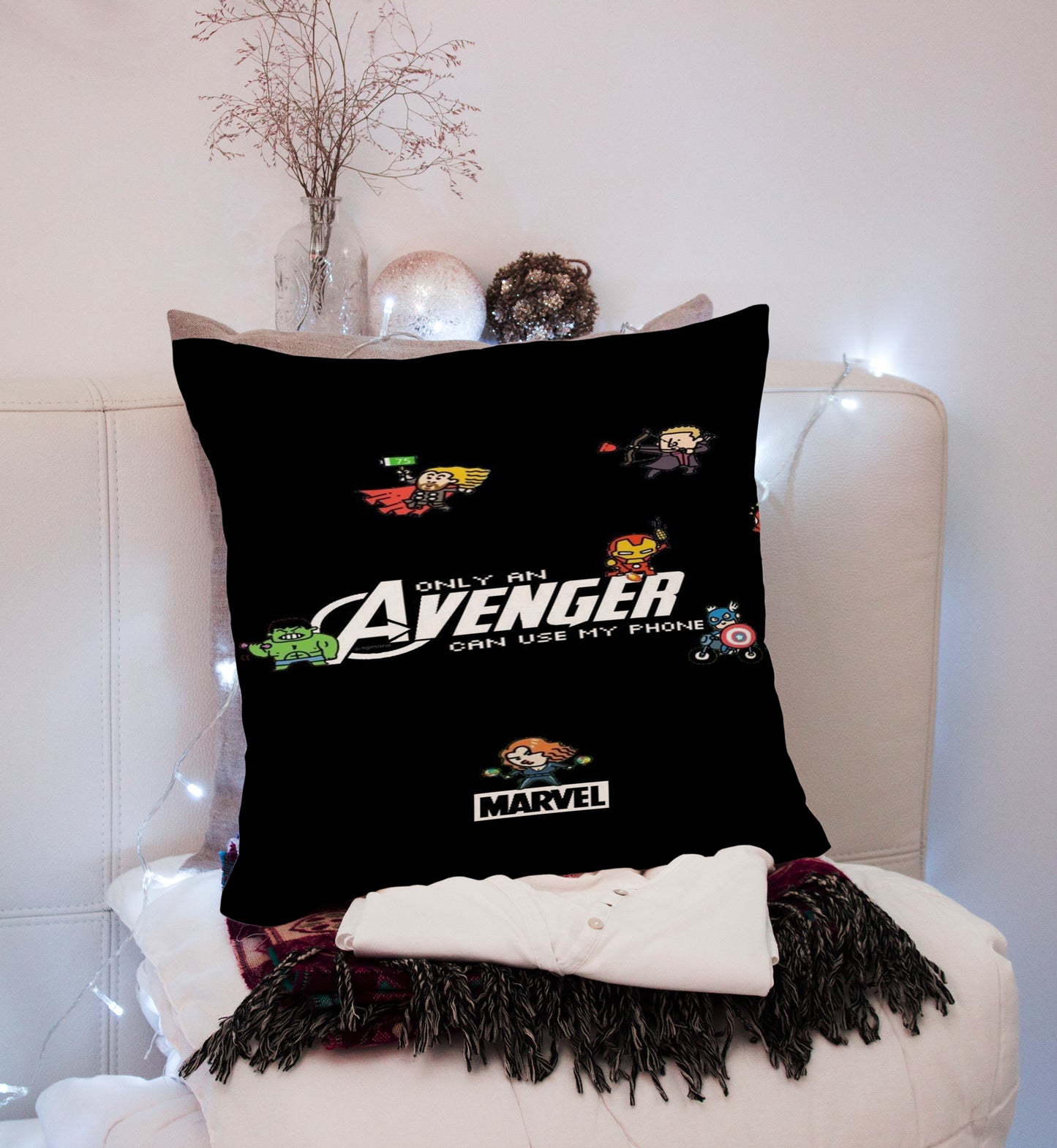 Avengers Superhero Velvet Cushion