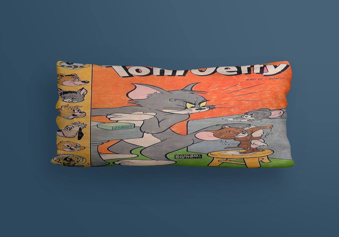 tom and jerry Cartoon Velvet Cushion