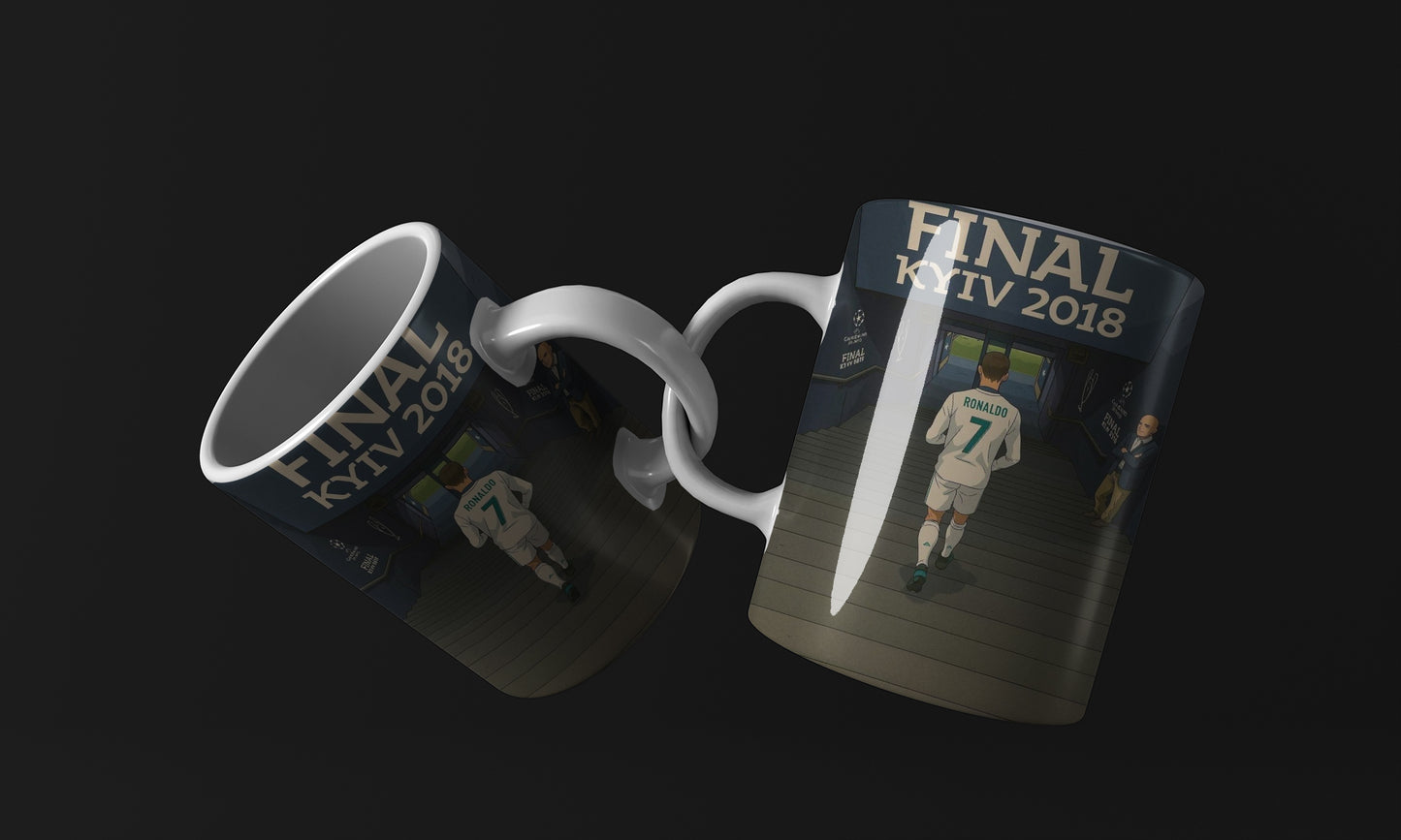 Ronaldo Final football player Mug