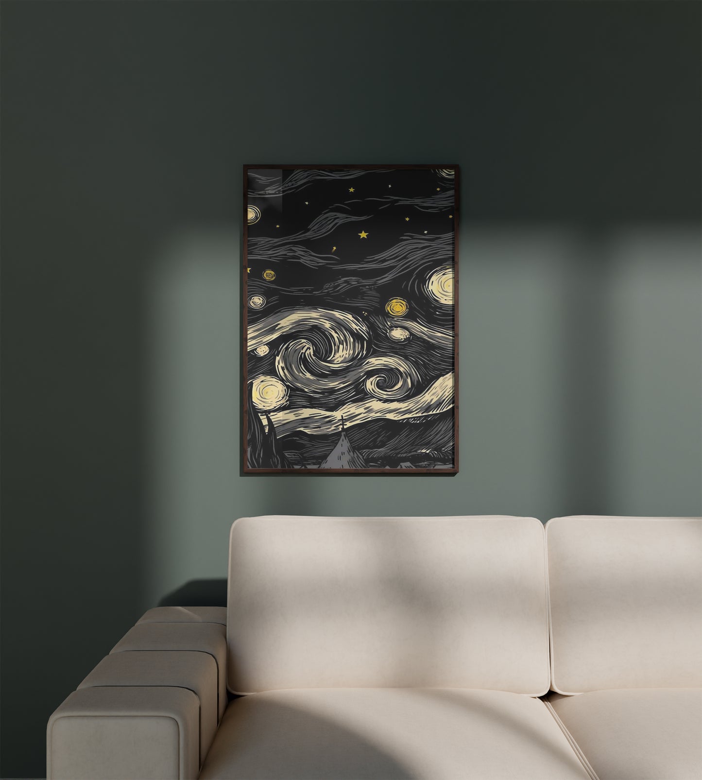 starry night Art Frame