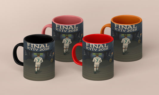 Ronaldo Final football player Mug
