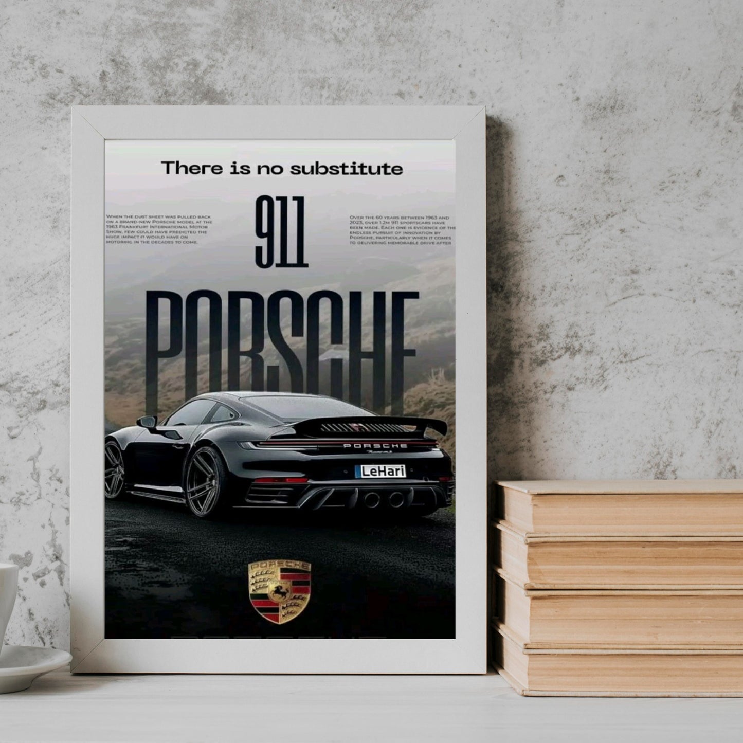 Porche 911 Cars Frame