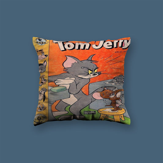 tom and jerry Cartoon Velvet Cushion