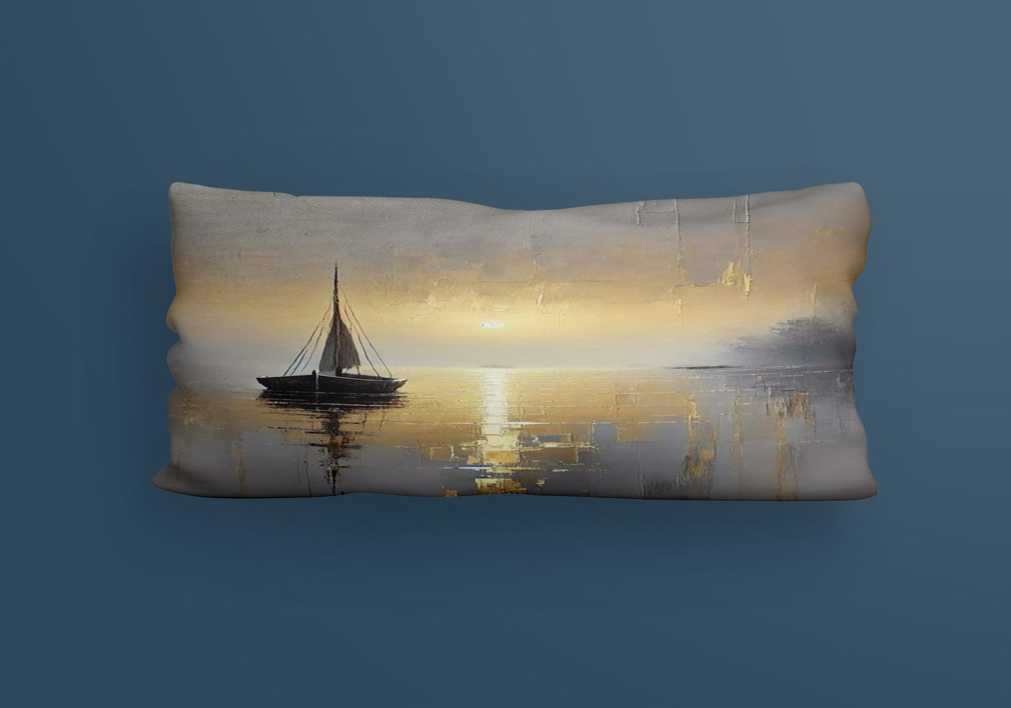 Sea neutral abstract art Velvet Cushion