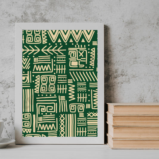 Bloom & Repeat Pattern posters Frame