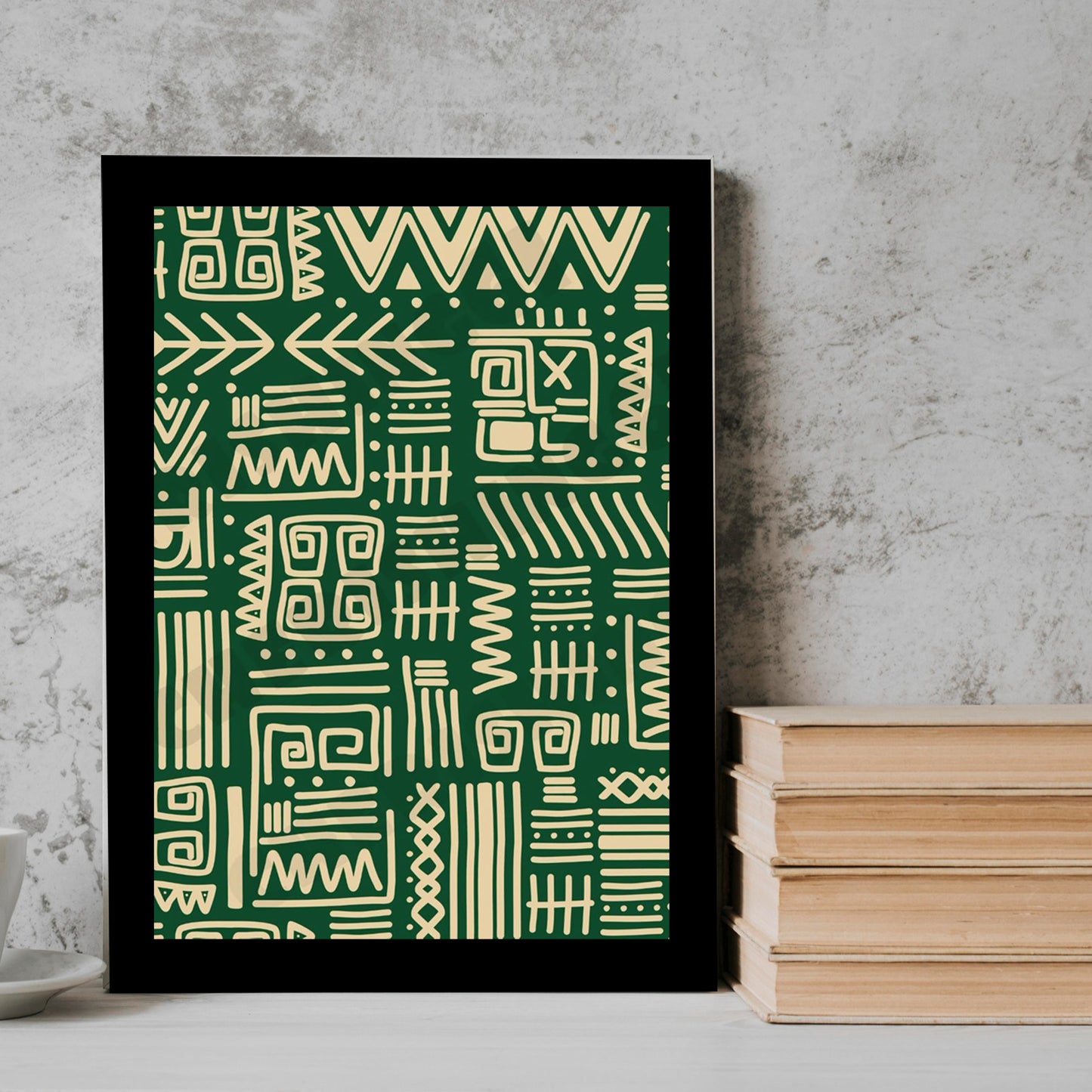 Bloom & Repeat Pattern posters Frame