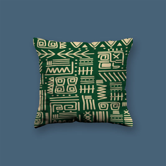 Shape & Shade Pattern Velvet Cushion