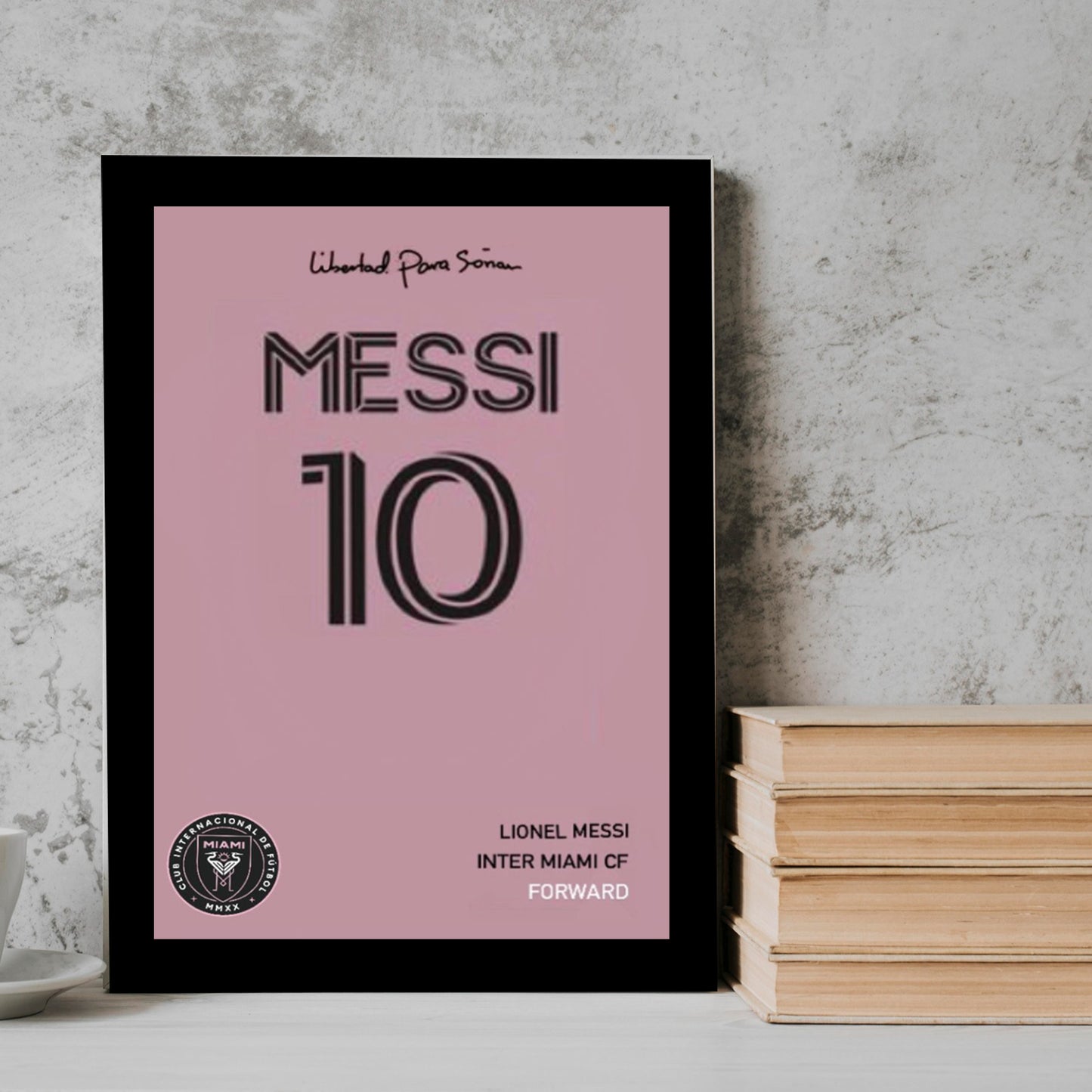 Messi paris saint-germain football player Frame