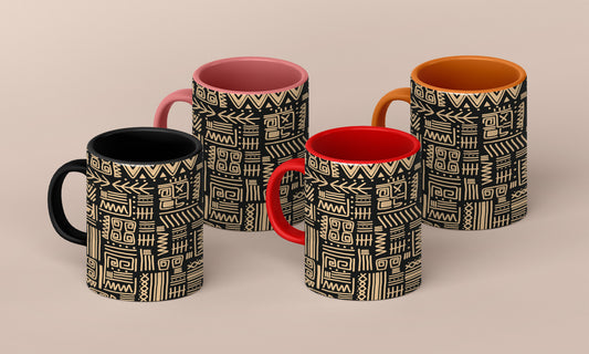 Pattern Orbit Pattern Mug