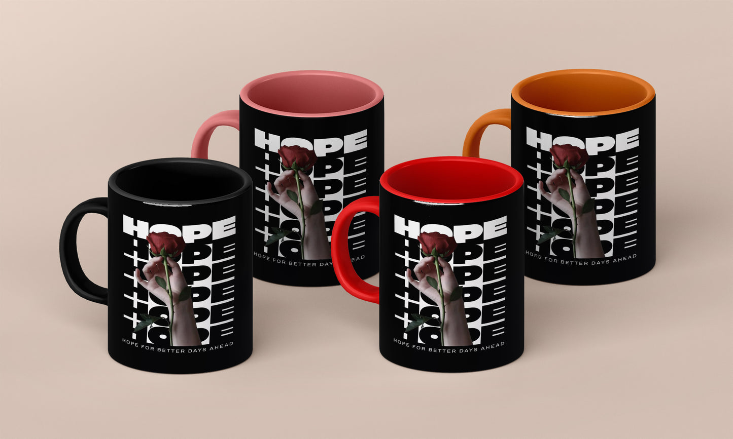 Hope Flower Mug