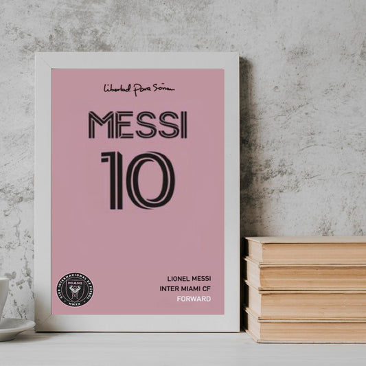 Messi paris saint-germain football player Frame