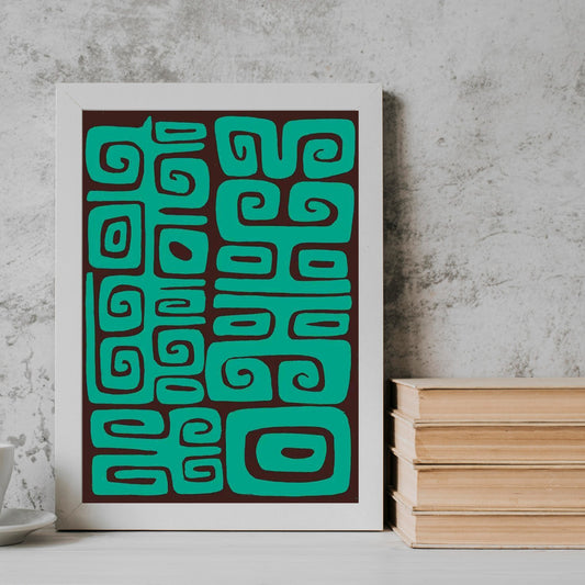 Petal Patterns Pattern posters Frame