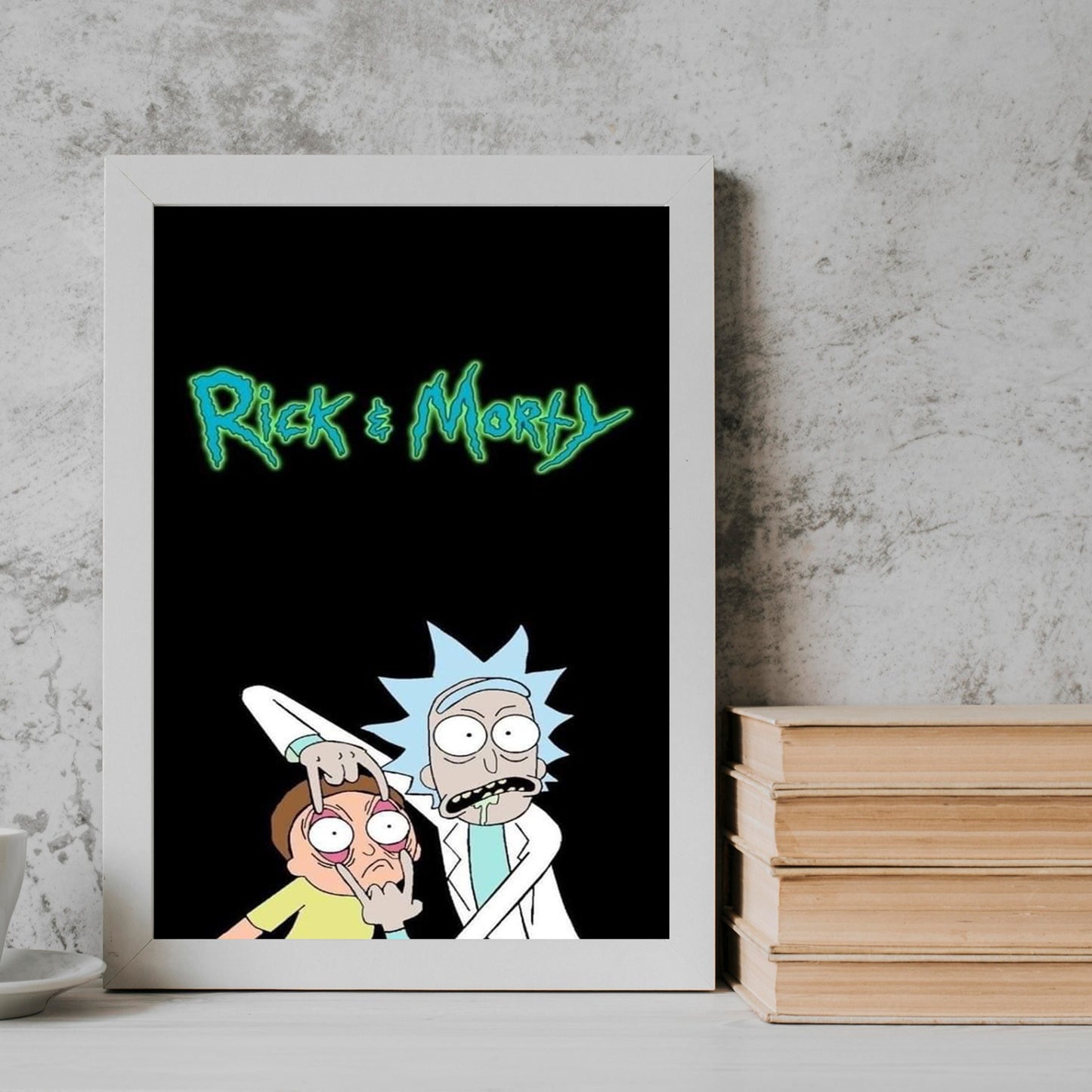 Ric And Morty Cartoon posters Frame