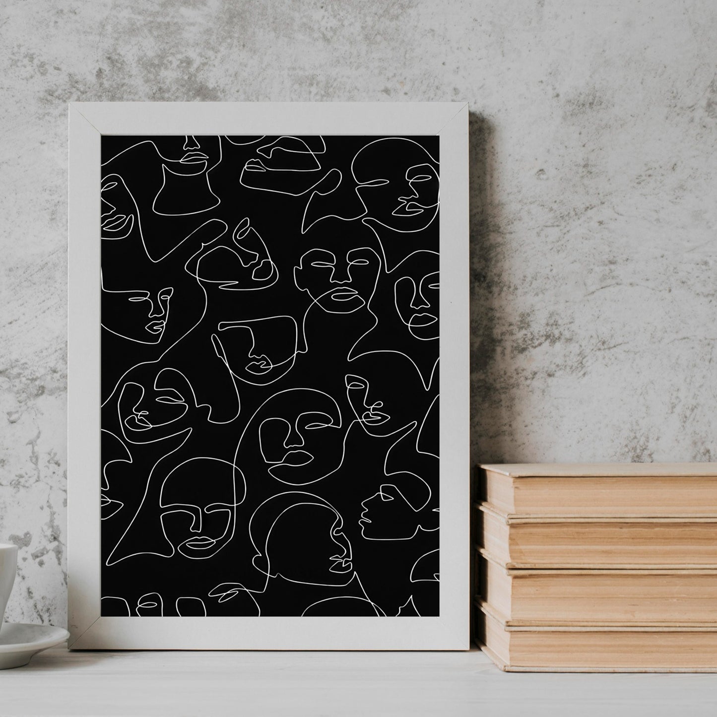 Nature’s Grid Pattern posters Frame