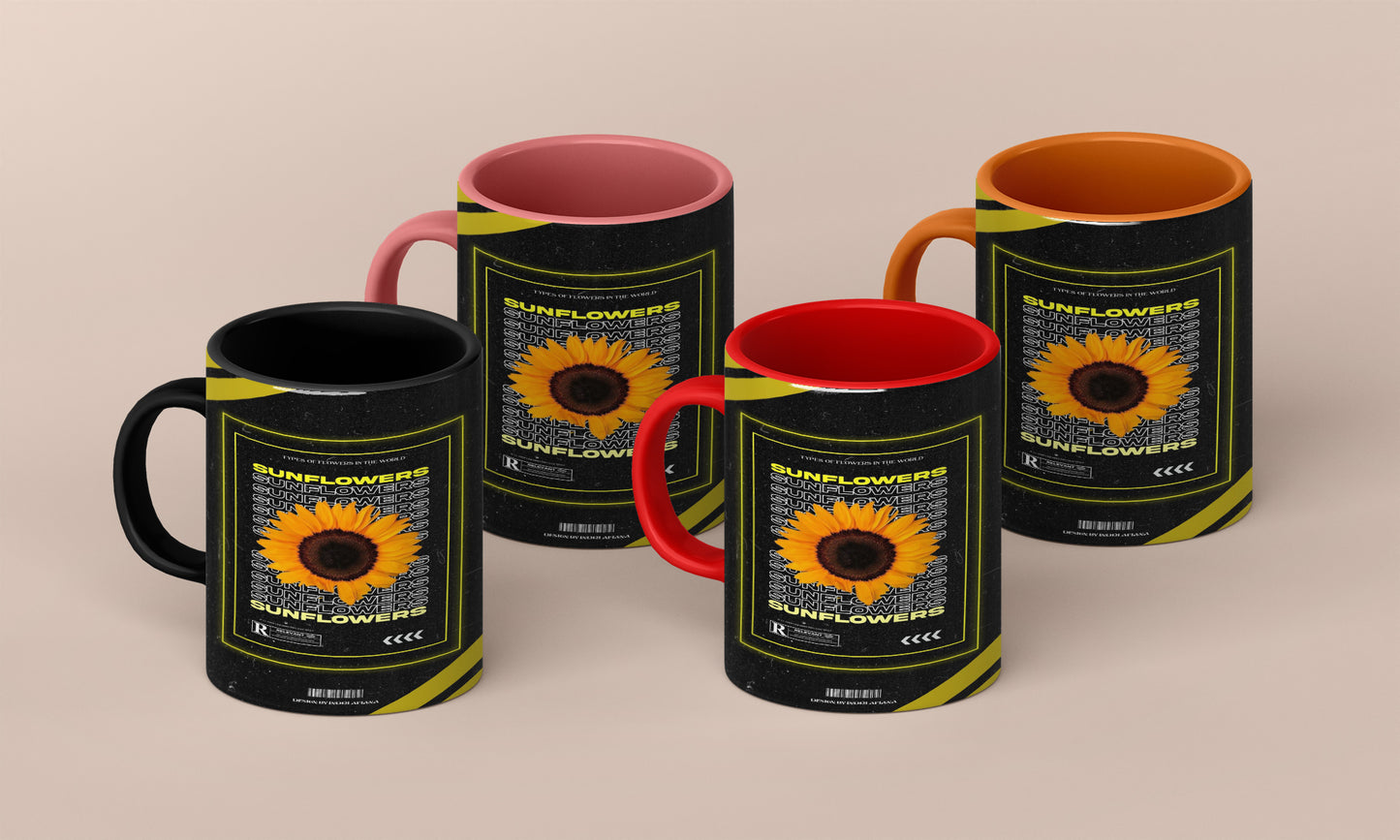 SunFlower Flower Mug